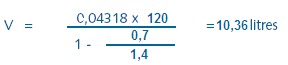 Формула для подбора емкости мембранного расширительного бака 